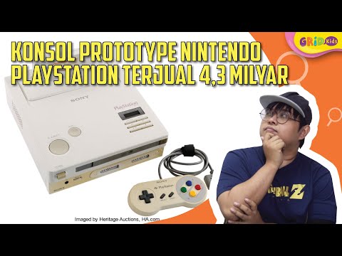 Video: Prototipe Nintendo PlayStation Yang Sangat Langka Akan Dilelang