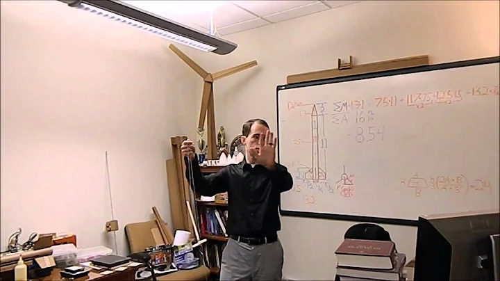 Rocket Science: Stability  - Twirl Test     Mikes Inventions