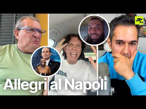 Video ALLEGRI NUOVO ALLENATORE DEL NAPOLI: LE REAZIONI DEI TIFOSI | TIFOSIAMO