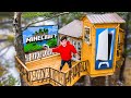 I Built A $20,000 Gaming Treehouse *PS5*