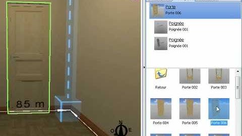 3D Home Design by Livecad : Modify a door