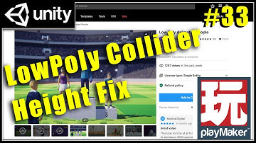 Playmaker Polyperfect People Fix cut off feet - Playmaker Unity for Beginners