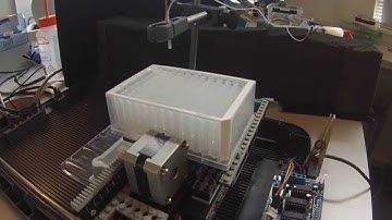 Fraction collector made from old scanner and arduino
