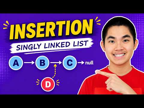 Insertion in a Singly Linked List (Beginning, End, or at an Index)