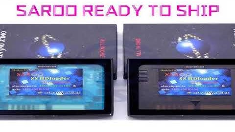 A must-have product! SAROO SEGA Saturn 0.7 Firmware SS NEO GEO Arcade Console HDLoader Fast Readin