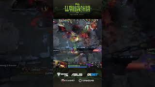 Elmisho On Support Drops A Triple And Secures The First Map #pgl #wallachia #dota #dota2 #дота