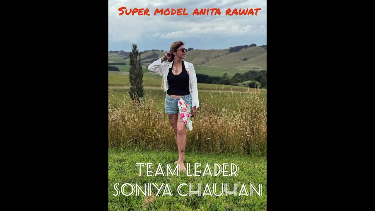 IT'S FINE CREATIONS WITH INTERNATIONAL FILM STAR MODEL ANITA RAWAT NDTV NEWS MEDIA 9255296306