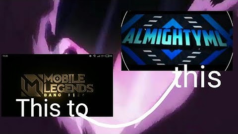 How to change splash screen on mobile legends using zarchiver