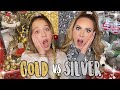 NO BUDGET SILVER VS GOLD TARGET SHOPPING CHALLENGE 🥈🥇