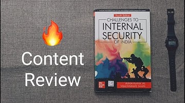 Internal Security by Ashok Kumar Ips for UPSC CSE 2024