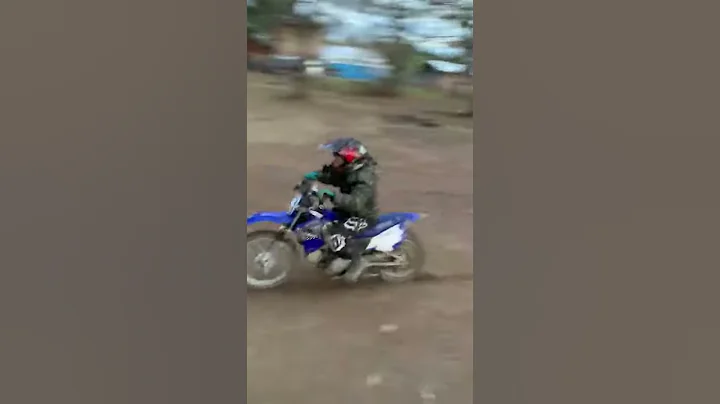 First dirt bike jump
