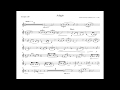 Adagio Albinoni (jazz transcription) - music sample and backing track