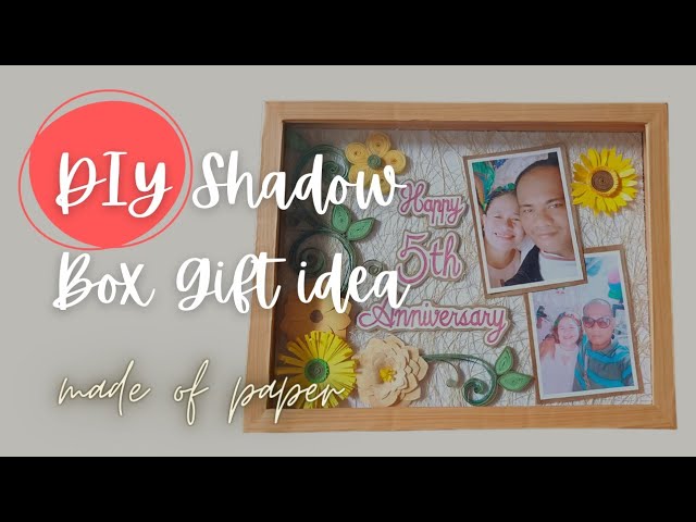 DIY: Shadow Box Frame (Paper Frame) 