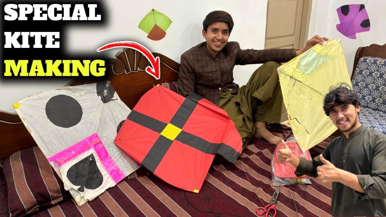 Special kite making😍 || How we make kite at home?🪁 || Kite making with easy steps || New kite design