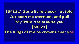Purity Ring  - Fineshrine (karaoke)