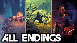 Amnesia The Bunker - ALL ENDINGS (True Ending, Escape & Fall Endings) 2023