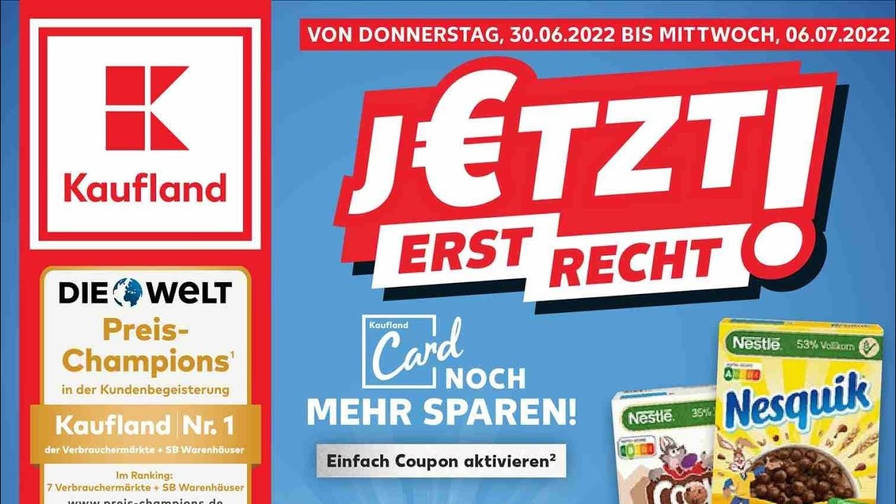 🛒 Kaufland Katalog Prospekt 30. Juni bis 6. Juli 2022 - Neuigkeiten, Angebote Deutschland 🇩🇪