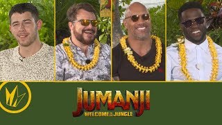 Jumanji Welcome To The Jungle Sit Down With The Stars Regal Cinemas