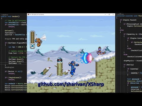 X#: A Mega Man X engine made in C# - Update on 03/22/2023