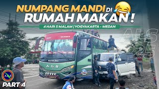 NUMPANG MANDI DI RUMAH MAKAN 🤣 Yogyakarta - Medan 5 Hari 4 Malam Naik Bus Als (4/7)