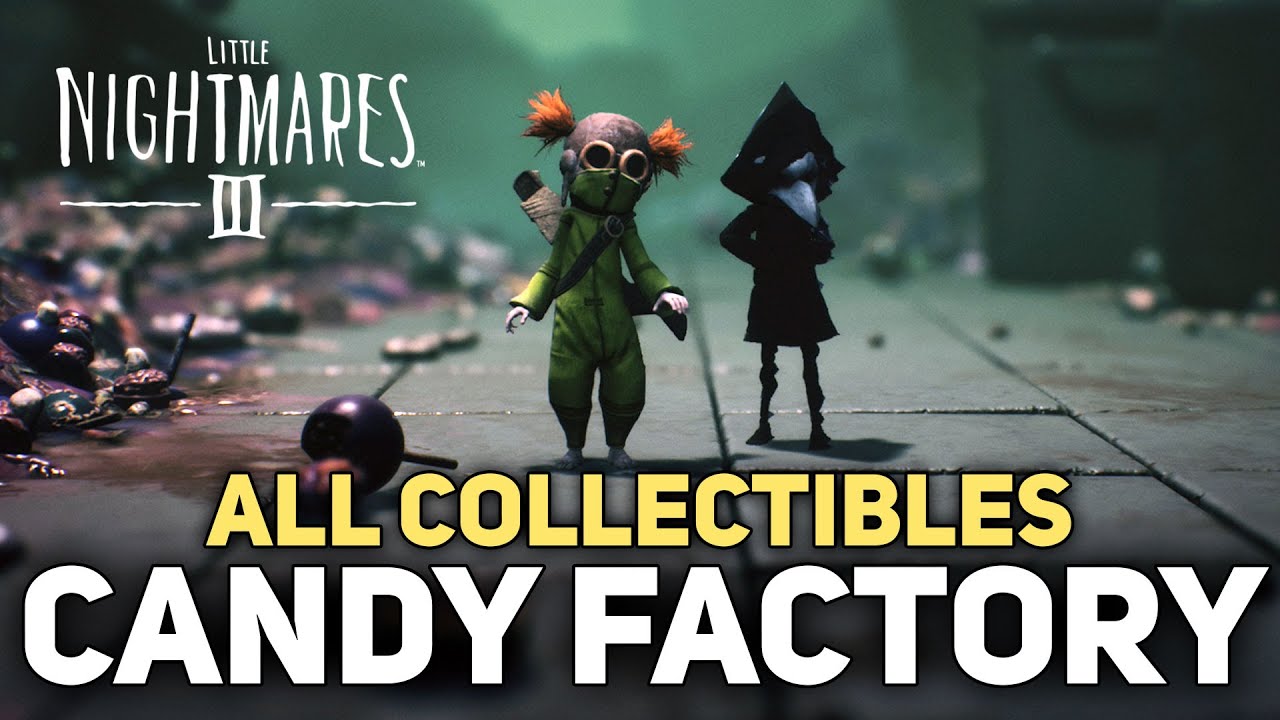Little Nightmares 3 - All Collectibles Locations In Candy Factory (Dolls)