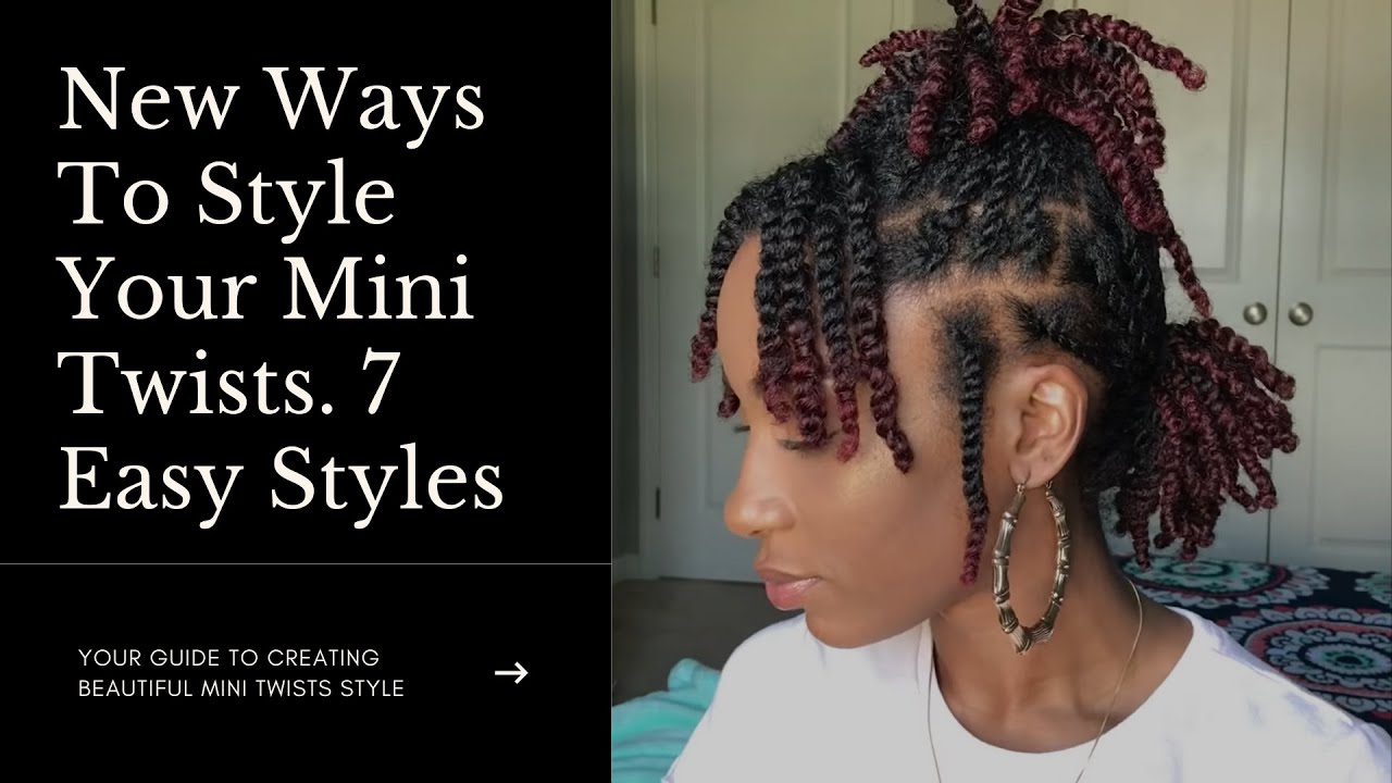 Stunning Mini Twist Hairstyles for Natural Hair