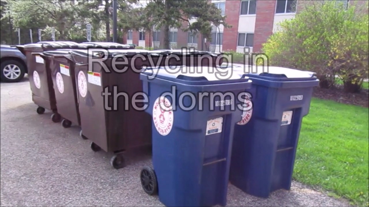 Wheaton Orientation Recycling Video YouTube