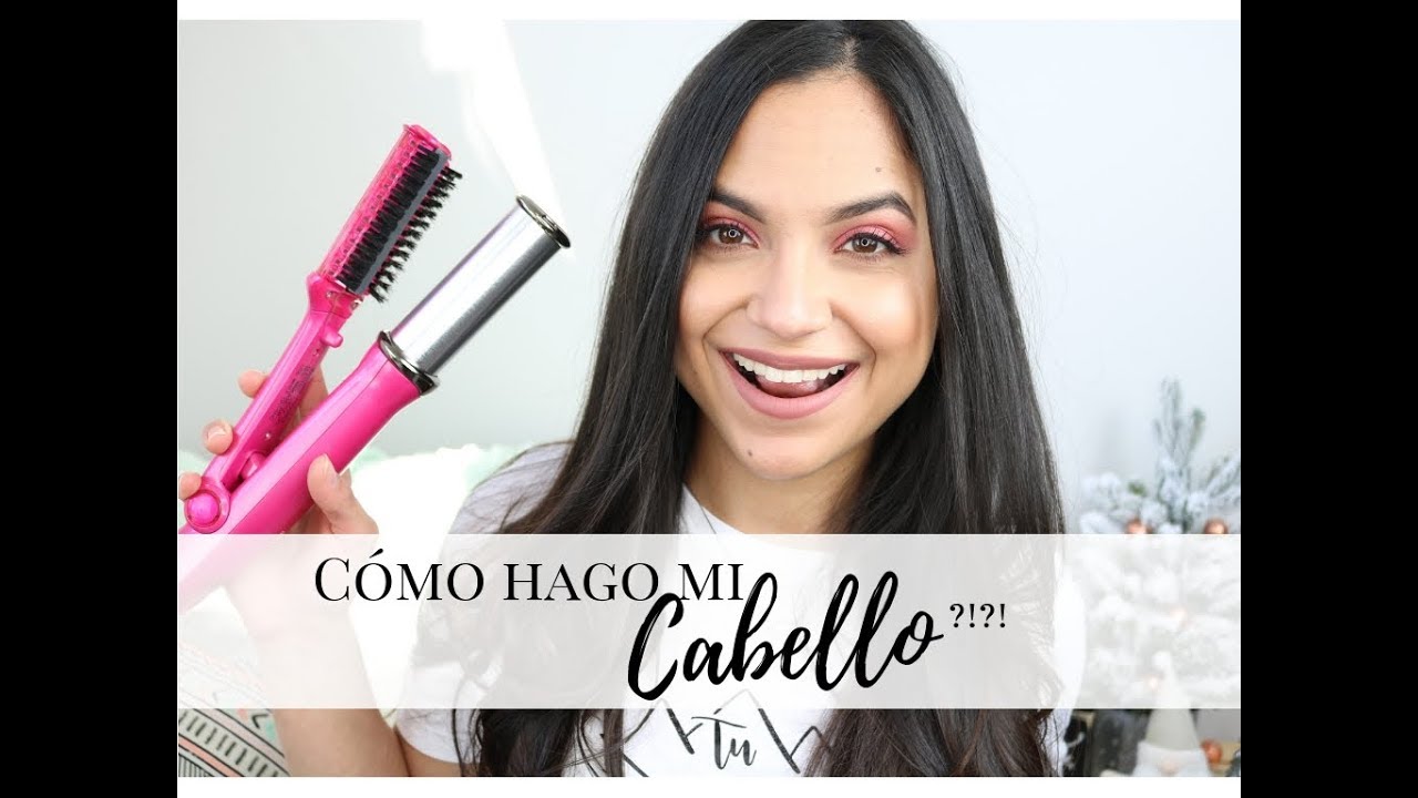 Como hago mi cabello | Cabello Ondulado | Instyler - YouTube