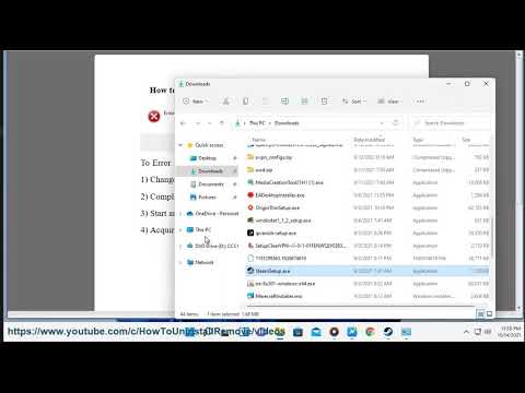 Fix Error 1603