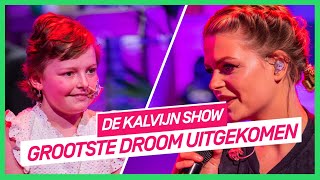 Davina Michelle zingt hartverwarmend liedje voor Sophie (8) | De Kalvijn Show #6 | NPO 3 TV