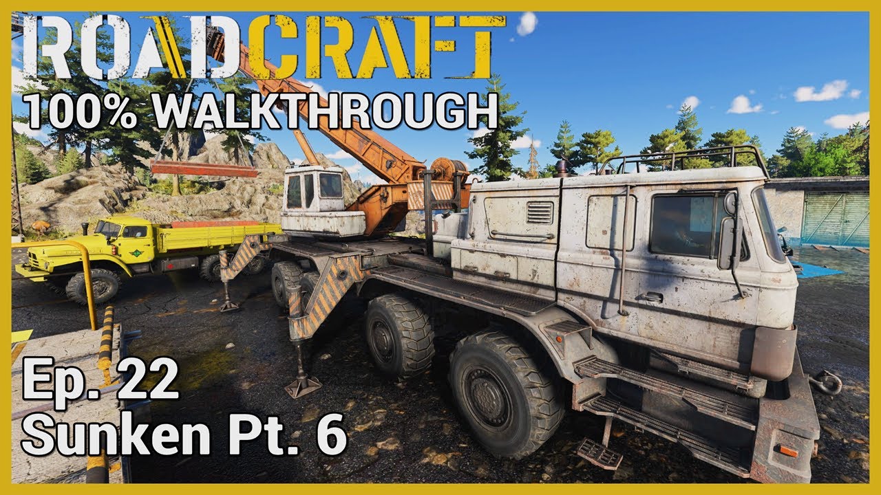 Roadcraft - Steel Delivery To Lava Quarry | 100% Walkthrough Ep. 22