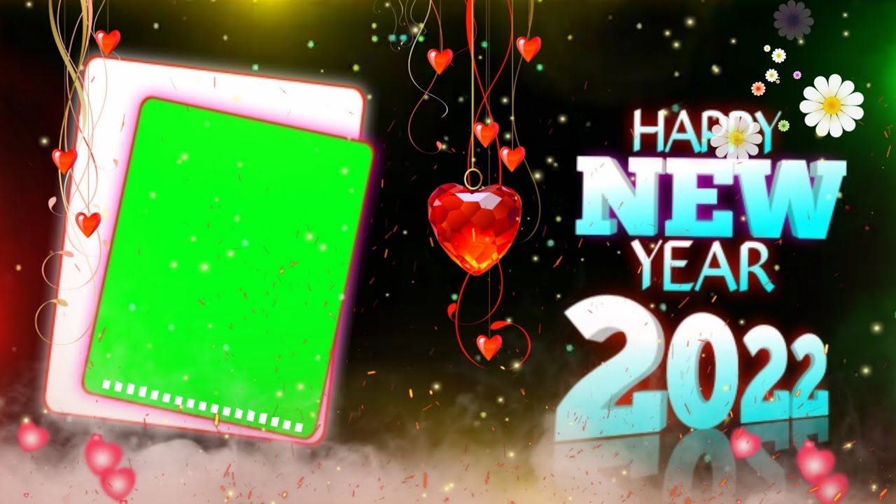 Happy New year green screen video 2022 | Happy New year video 2022 ...
