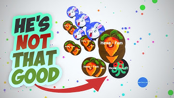 AGARIO BOT HACKER TROLLING | AGAR.IO HIGH SCORES