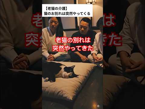 老猫とのお別れが突然やってきた感動の瞬間！　＃short