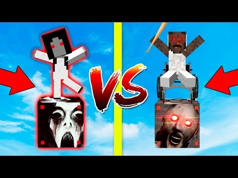СЛЕНДЕРИНА ЛАКИ БЛОК VS БАБКА ГРЕННИ ЛАКИ БЛОК! НУБ ПРОТИВ НУБ! ВЫЖИВАНИЕ НА 1 БЛОКЕ В МАЙНКРАФТ