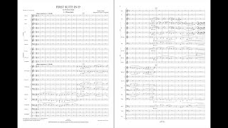 Video thumbnail of "First Suite in Eb by Gustav Holst/adpt. Robert Longfield"