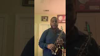 Diminished scale exercise with my Chinese Soprano Sax