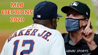 MLB Ejections 2020 (With Hot Mics) | Henri Sports