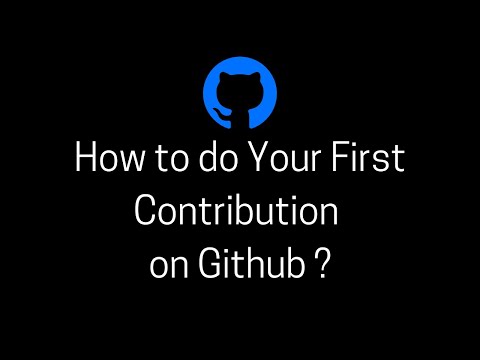 How to do Your First Contribution on Github ? | New To Opensource ?