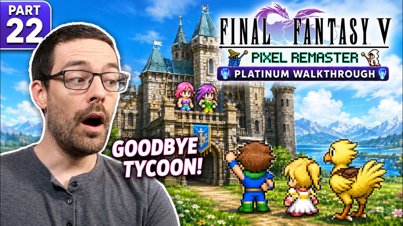 Final Fantasy 5 Platinum Trophy Guide Part 22 – The Merged World Begins