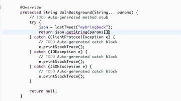 Android Application Development Tutorial - 153 - Reading JSON information