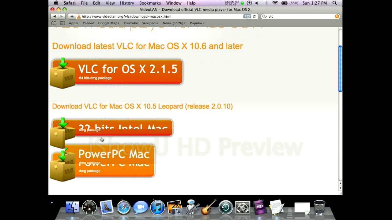 how to download video vlc player for mac