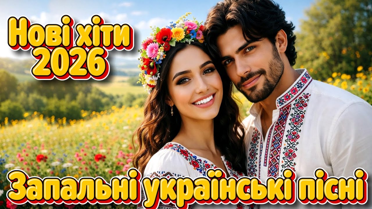 Запальні українські пісні 🔥 Нові хіти 2026 | Весела народна збірка 😊