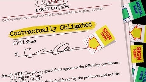 Life from the Inside: Contractually Obligated -- Always Read The Fine Print!