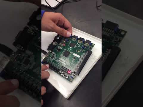 BCD to Binary Converter Demostration