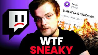 Twitch Is IMPLODING! They Thought We Wouldn't Notice...