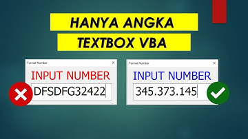 8. TextBox Hanya Menerima Angka di VBA Userform Excel