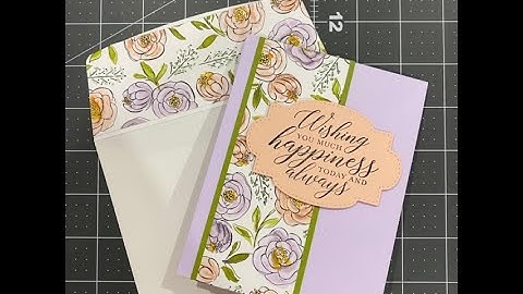 So Sentimental Wedding Card Episode 419