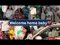 Hmare ghar aaya hmara chotu baby  baby ka kiya grand welcome