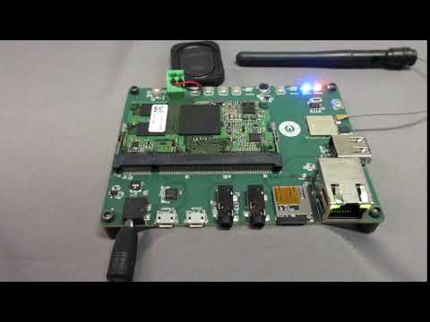 "Alexa, what is the air speed velocity of unladen swallow?" - video from Gumstix